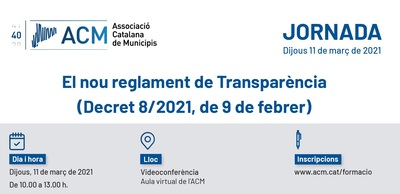 El nou reglament de Transparència