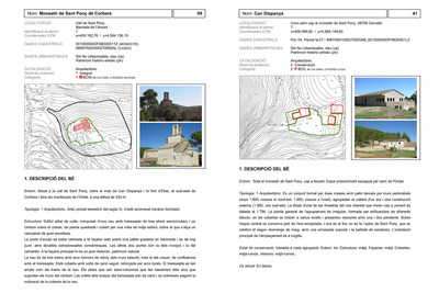 Exemples fitxes d'elements de tipus Arquitectònic