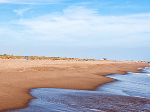 Imatge de la platja de Viladecans