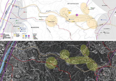 Sistema 7_collserola. Ss B_ síntesi de l'estructura territorial