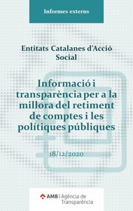 [Informació i transparència per a la millora del retiment de comptes i les polítiques públiques.]