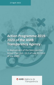 Action Programme 2019-2023 of the AMB Transparency Agency